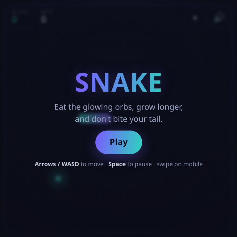 Snake browser game cover